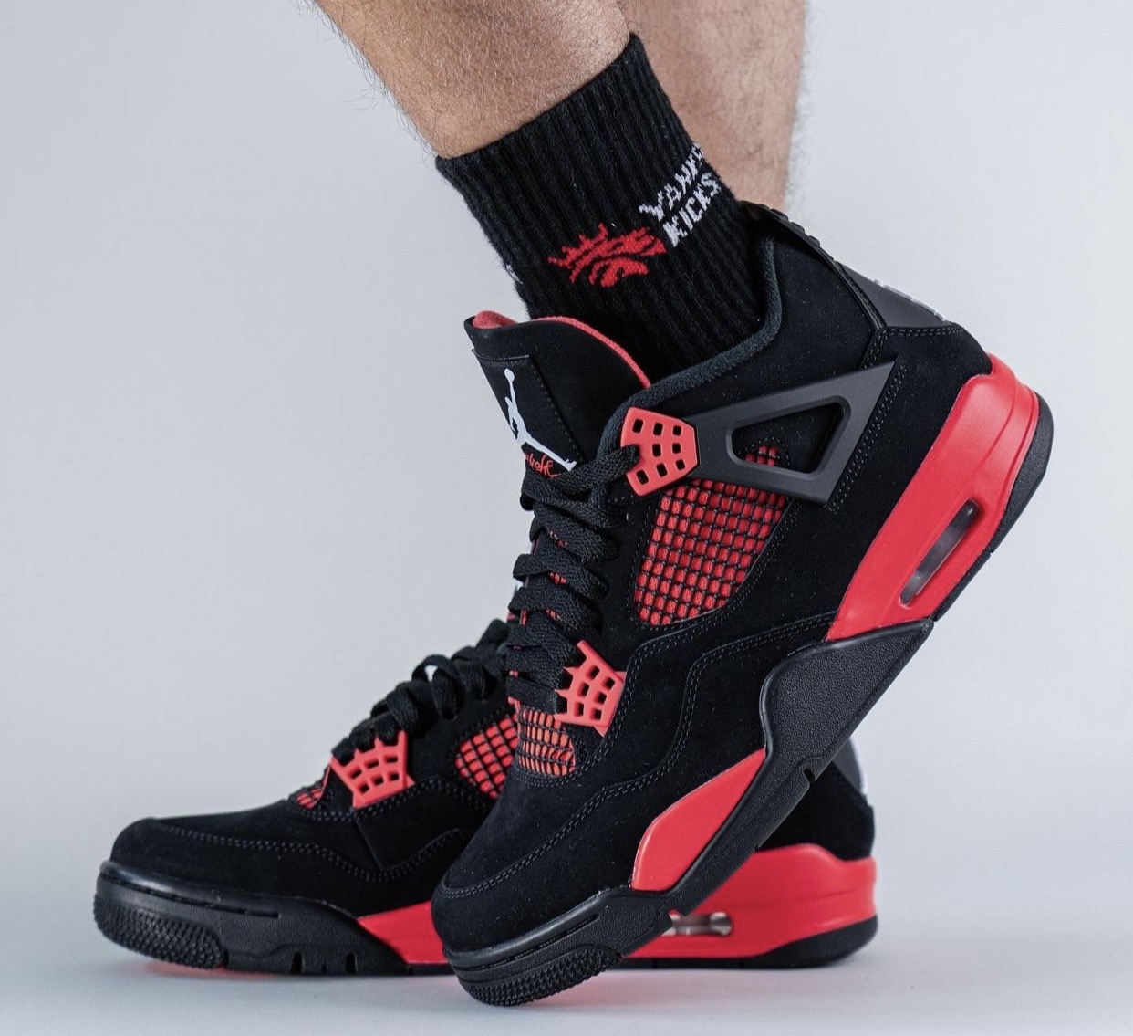 [Authorize ]Nike Air Jordan 4 Retro Red Thunder for sale - Perfect Shoes