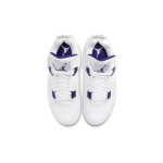 [Authorize✅]Air Jordan 4 Purple Metallic  Retro Nike Sneakers - Image 4