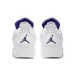 [Authorize✅]Air Jordan 4 Purple Metallic  Retro Nike Sneakers - Image 3