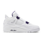 [Authorize✅]Air Jordan 4 Purple Metallic  Retro Nike Sneakers - Image 2