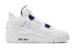 [Authorize✅]Air Jordan 4 Purple Metallic  Retro Nike Sneakers - Image 2