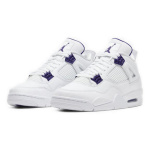 [Authorize✅]Air Jordan 4 Purple Metallic  Retro Nike Sneakers - Image 5