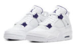 [Authorize✅]Air Jordan 4 Purple Metallic  Retro Nike Sneakers - Image 5