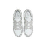 [Authorize✅]Classic Nike Dunk white grey leather Shoes Low Grey Fog  for sale - Image 4