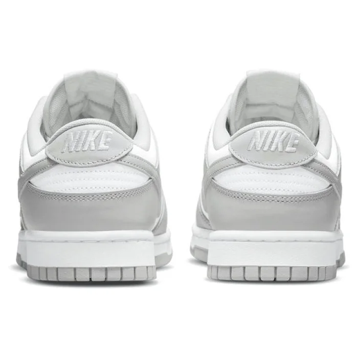 [Authorize✅]Classic Nike Dunk white grey leather Shoes Low Grey Fog  for sale - Image 3