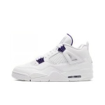 [Authorize✅]Air Jordan 4 Purple Metallic  Retro Nike Sneakers
