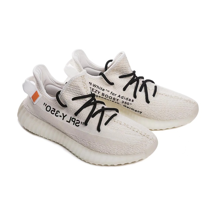 Off White x Adidas Yeezy Boost 350 V2 White