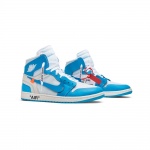 Off-White x Nike Air Jordan 1 Retro High OG UNC for sale