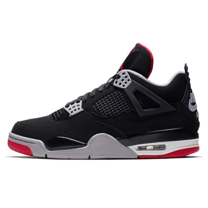 Nike Air Jordan 4 Reto Bred Shoes Outlet Store for sale