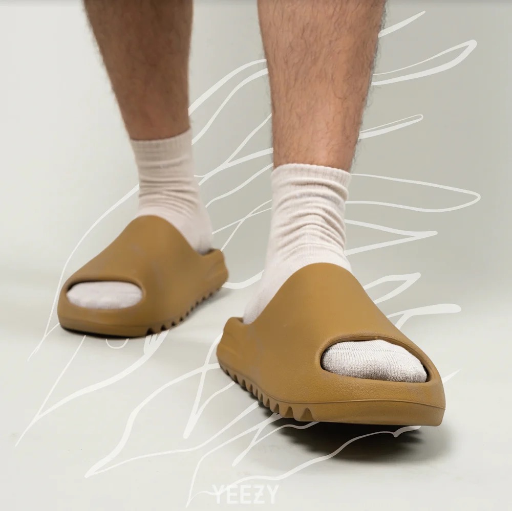 Adidas Yeezy Slides Ochre