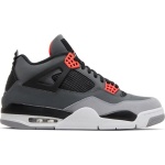 [Authorize✅]Air Jordan shoes 4 Series Black Canvas/Infrared/MN/ON - Image 2