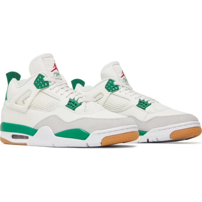 Air Jordan shoes 4 Series Pine Green/Craft/Seafoam/Thunder