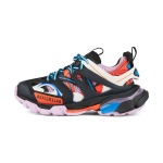 Balenciaga Track Trainers Black Orange Pink
