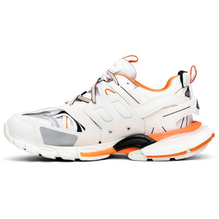 Balenciaga Track Sneaker White Orange