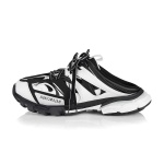 Balenciaga Track Mule Sneakers In Black White