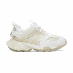 Balenciaga Track Clear Sole Low-Top Sports Shoes White