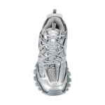 [Authorize✅]Balenciaga Track Sneaker Metallic Silver for sale - Image 4