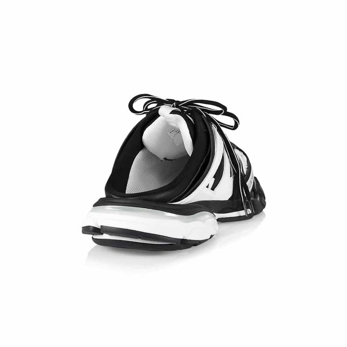 Balenciaga Track Mule Sneakers In Black White