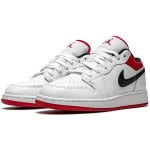 [Authorize✅]Nike Air Jordan 1 Low GS White and Gym Red for sale - Image 2