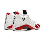 [Authorize✅]Nike Air Jordan 14 Retro White Varsity Red for sale - Image 5