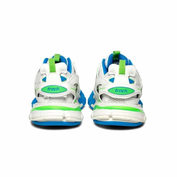 Balenciaga Track Sneakers White Blue Green