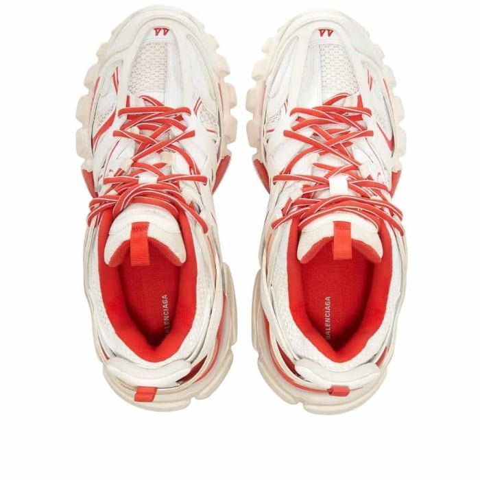 Balenciaga Track Sneaker White Red