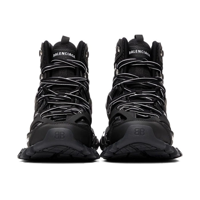 Balenciaga Track Hike Sneakers in Black