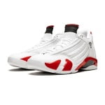 [Authorize✅]Nike Air Jordan 14 Retro White Varsity Red for sale - Image 4