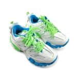 Balenciaga Track Sneakers White Blue Green