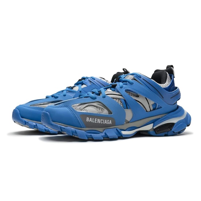 Balenciaga Track Blue Grey Shoes Sneakers