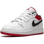 [Authorize✅]Nike Air Jordan 1 Low GS White and Gym Red for sale - Image 4
