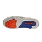 [Authorize✅]Air Jordan 3 Knicks White Old Royal-University Orange-Tech Grey - Image 6