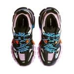 Balenciaga Track Trainers Black Orange Pink