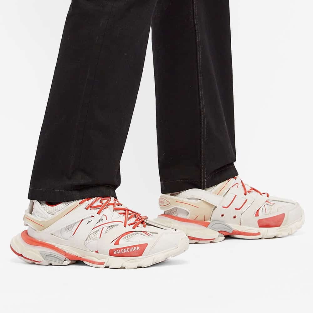 Balenciaga Track Sneaker White Red for sale - Perfect Shoes