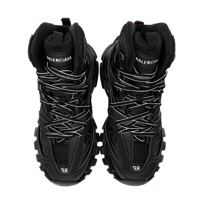 Balenciaga Track Hike Sneakers in Black