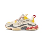 Balenciaga Triple S Cream Yellow Red Sneaker