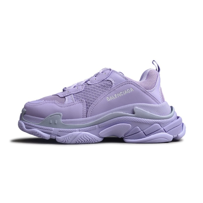 Balenciaga Triple S Sneakers Purple