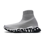 [Authorize✅]Balenciaga Speed Graffiti Gray White Black for sale