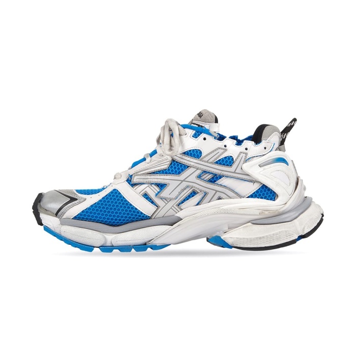 Balenciaga Runner Sneakers blue and white