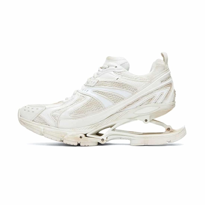 Balenciaga men white x-pander sneakers