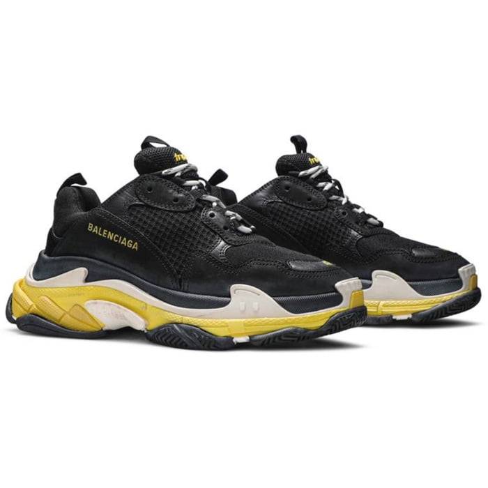 Balenciaga Triple S Sneaker Black Yellow