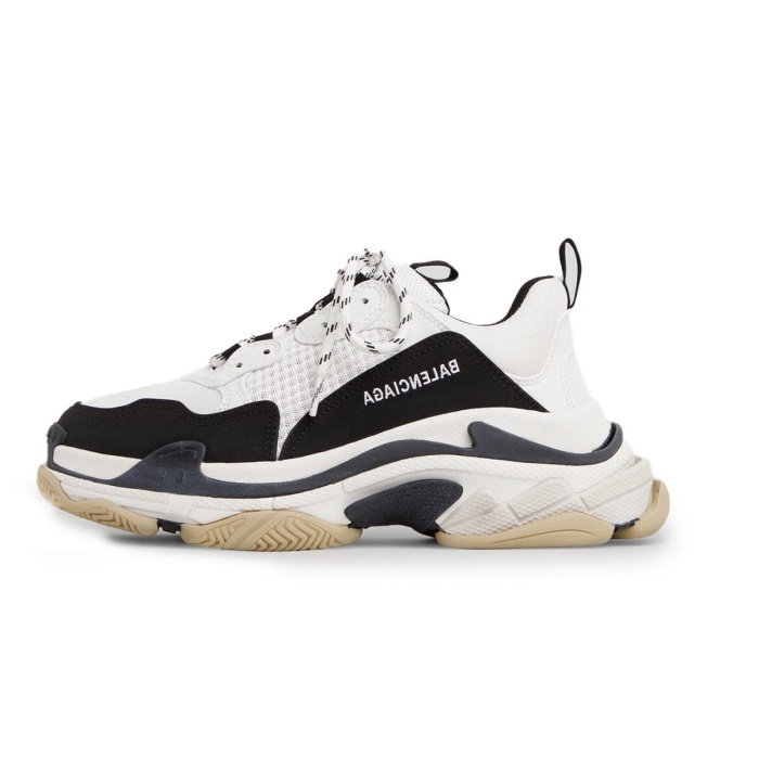 Balenciaga Triple S Sneakers Grey Black White