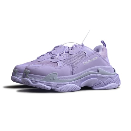 Balenciaga Triple S Sneakers Purple
