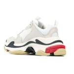 Balenciaga Triple S low-top sneakers White Red