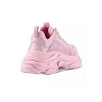 Balenciaga Allover Logo Triple S Sneaker Pink