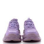 Balenciaga Lilac Purple Triple S Clear Sole Chunky Sneakers