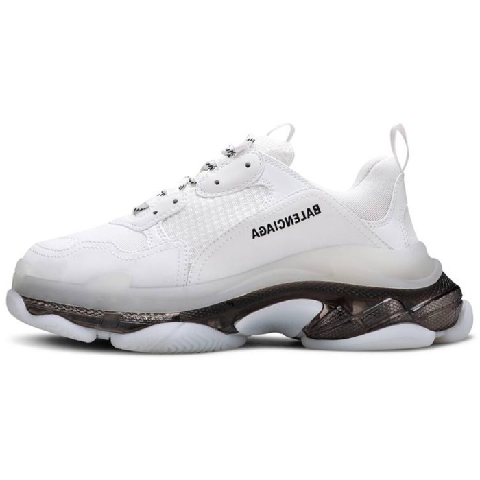 Balenciaga Triple S Sneaker Clear Sole White Black