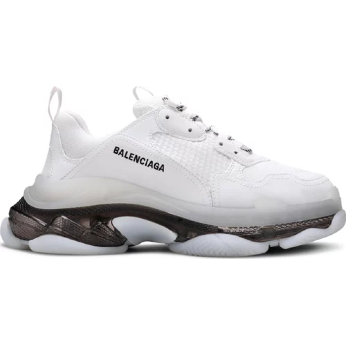 Balenciaga Triple S Sneaker Clear Sole White Black