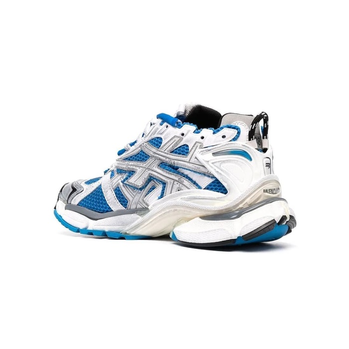 Balenciaga Runner Sneakers blue and white