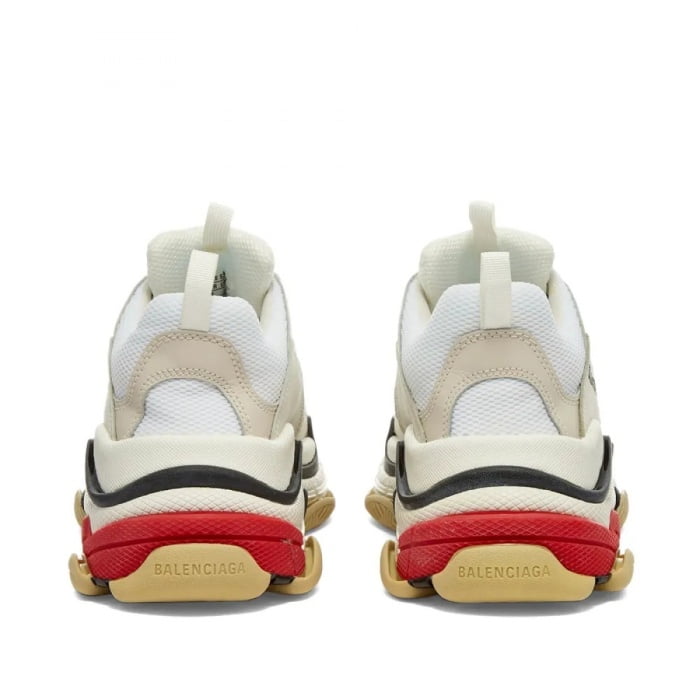 Balenciaga Triple S low-top sneakers White Red